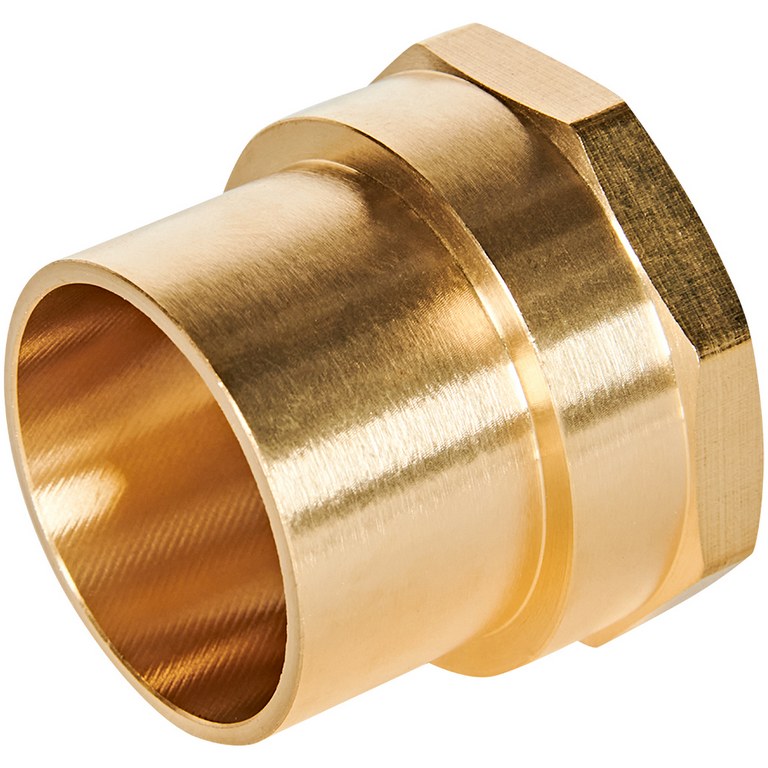 Переход JINTIAN ВП-ВР 35x11/4 из латуни под пайку, JT-1427035114