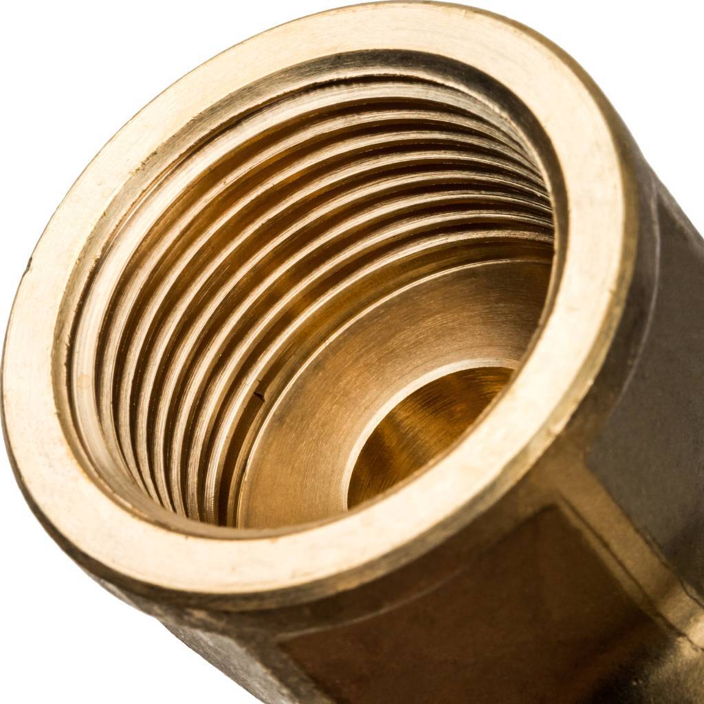 Угольник-переходник STOUT с внутренней резьбой 25xG 3/4 для труб из сшитого полиэтилена аксиальный, SFA-0006-002534