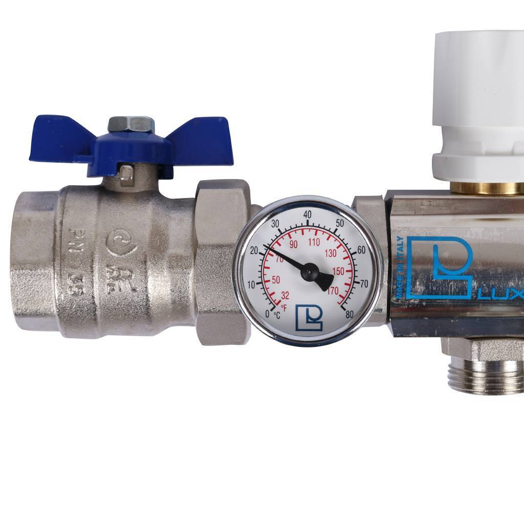 Коллекторная группа с расходомерами LUXOR CD 473M/3, 15652703MN