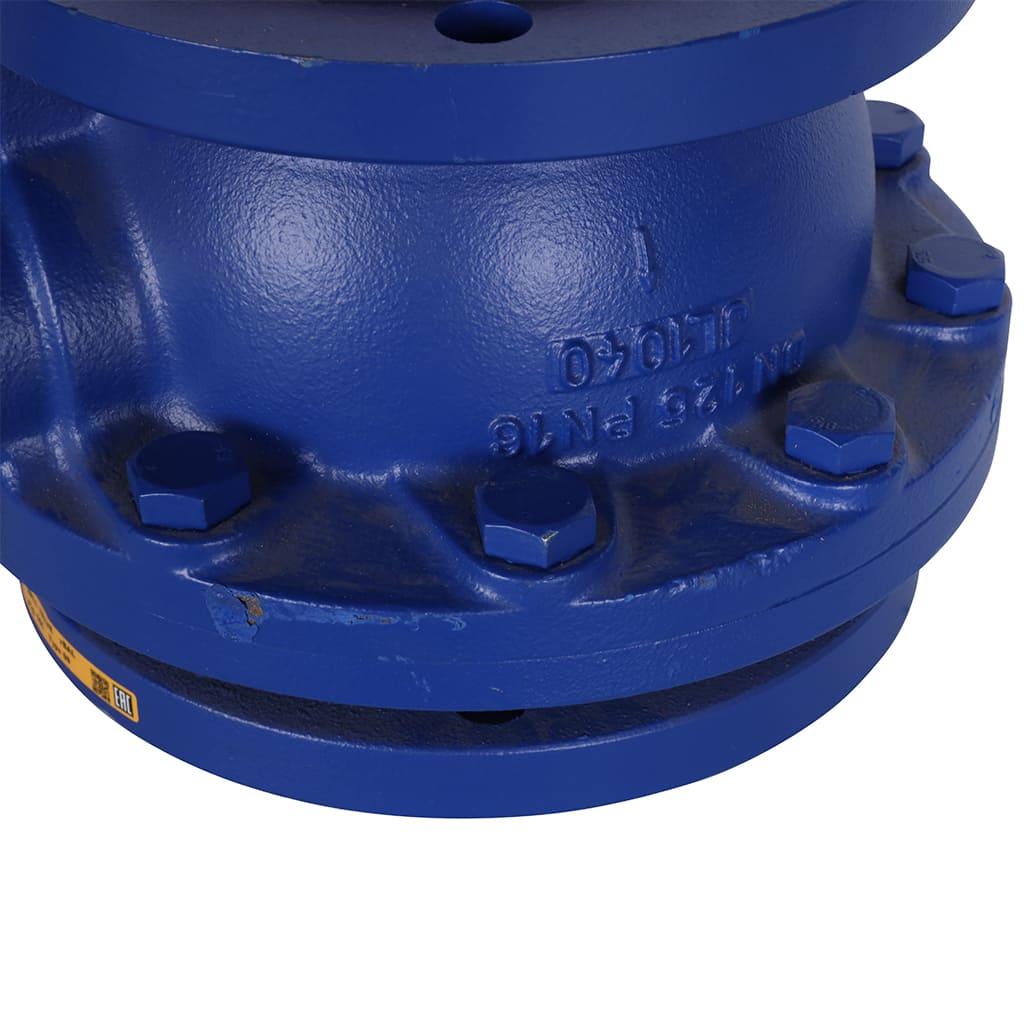 Кран шаровой ZETKAMA 565A Ду125 Ру16 фланцевый, 565A125C09