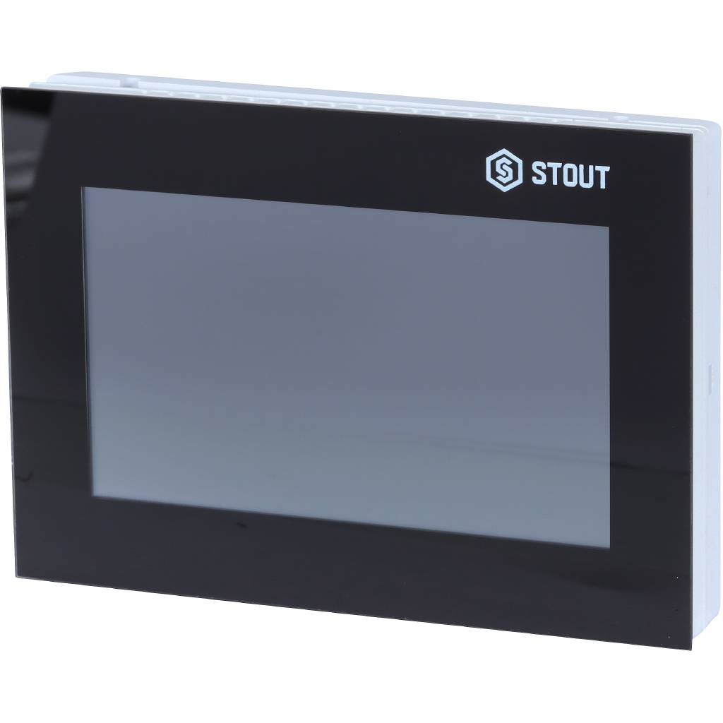 Беспроводная панель управления STOUT M-8e  для рейки L-8e, чёрная, STE-0101-008013