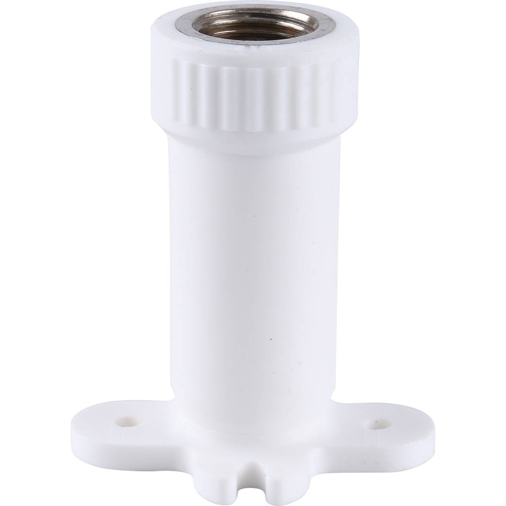 Угольник Kalde удлиненный с креплением для труб (внутр. резьба, 20x1/2 ), 3222-btl-200b00