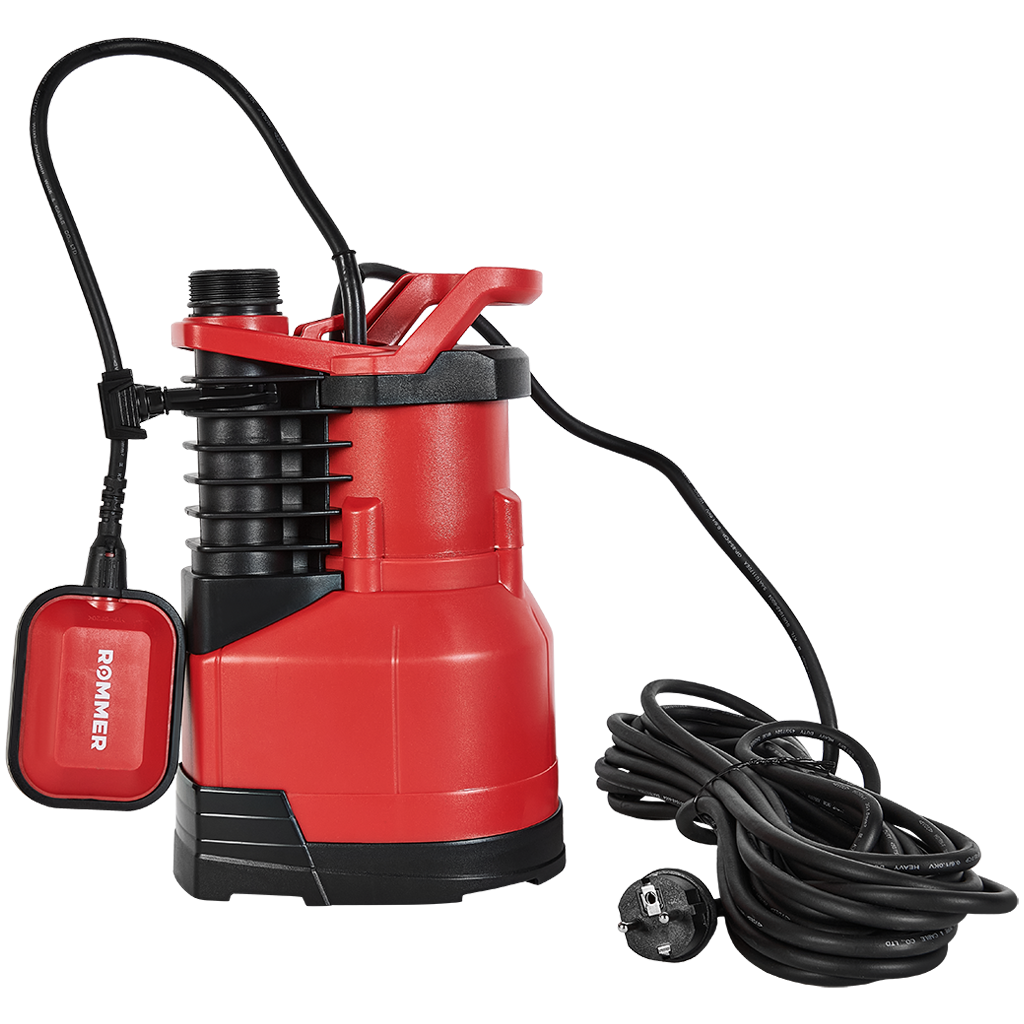 Насос дренажный ROMMER PROFI, кабель 10м, 900 Вт, для чистой воды