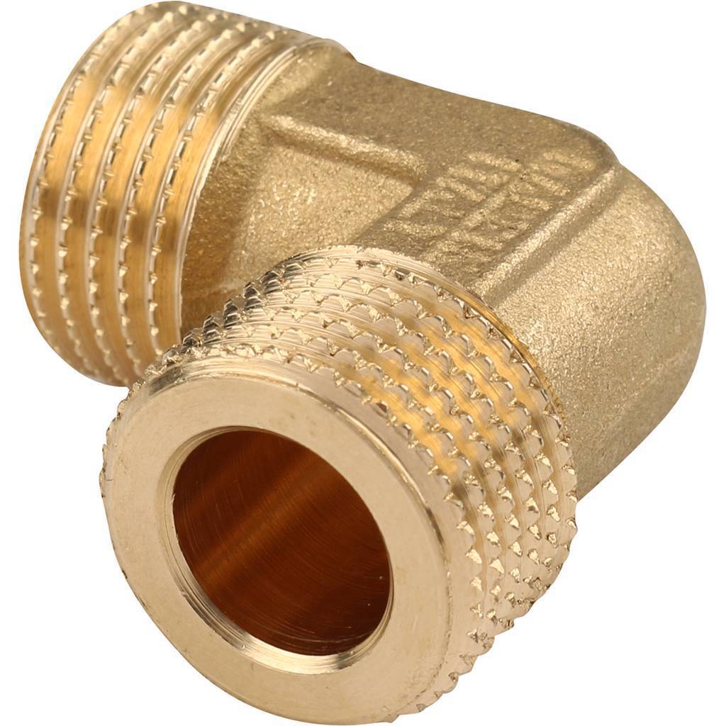 Угольник TIEMME НН 1/2х1/2 для стальных труб резьбовой, 1500107