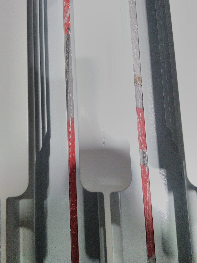 Уцененный товар (зав. брак литья на ламели): Радиатор биметаллический ROMMER Optima BM 500 6 секций боковое подключение (RAL9016), RBM-0210-050006