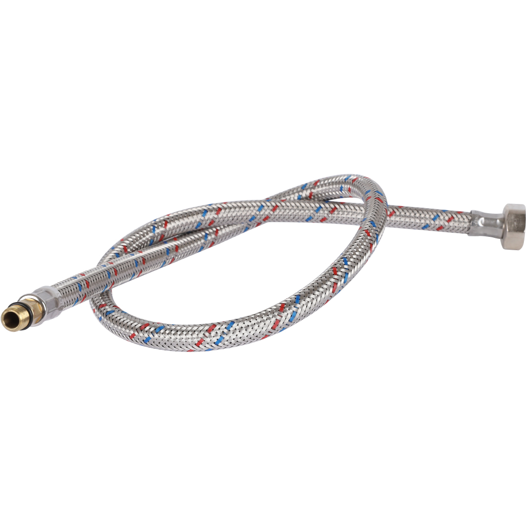 Гибкая подводка для воды STOUT M 10 (18мм) х ВР 1/2, длина 800 мм, SHF-0028-181015