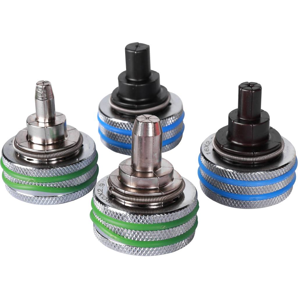 PexTool(PEXbox) Универсальный комплект механического инструмента (4 насадки: 16х2.2 и 20х2.8 для труб PEХ, 16.2х2.6 и 20х2.9 для стабильной трубы)