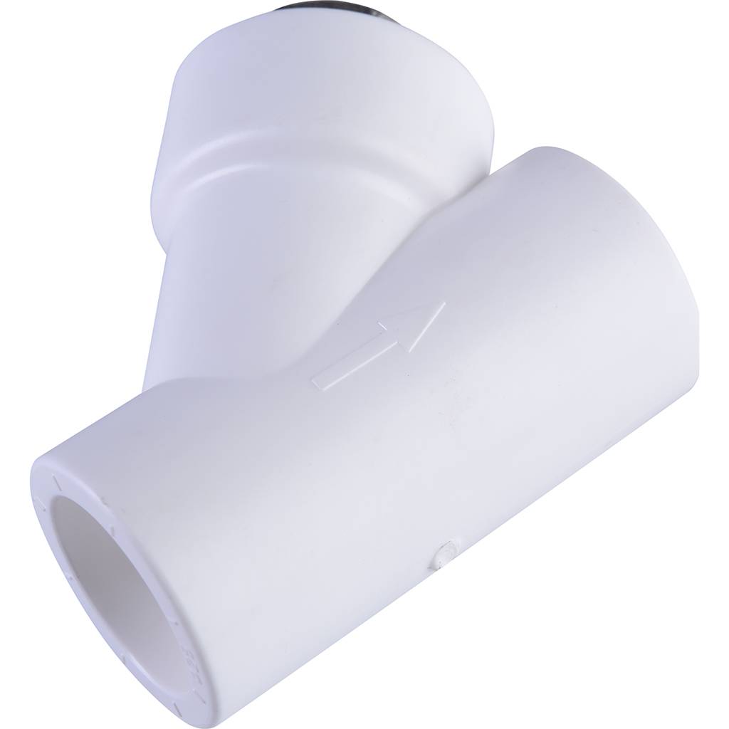 Фильтр Политэк d=25 (соединение муфта-муфта) для полипропиленовых труб под сварку (цвет белый), 9100302534