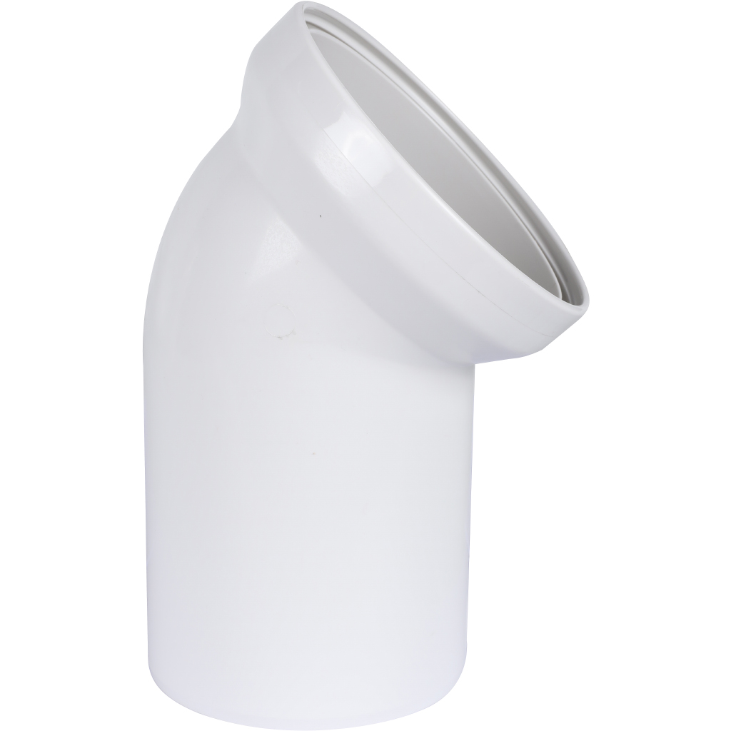 Отвод для присоединения выпуска унитаза РЕХАУ RAUPIANO PLUS 110/45°, 11216141001