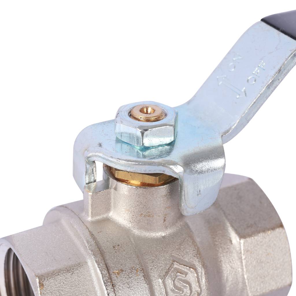 Кран шаровой стандартнопроходной STOUT SVB ВР/ВР, ручка рычаг 1