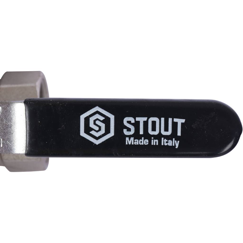 Кран шаровой стандартнопроходной STOUT SVB ВР/ВР, ручка рычаг 3/4, SVB-0011-000020