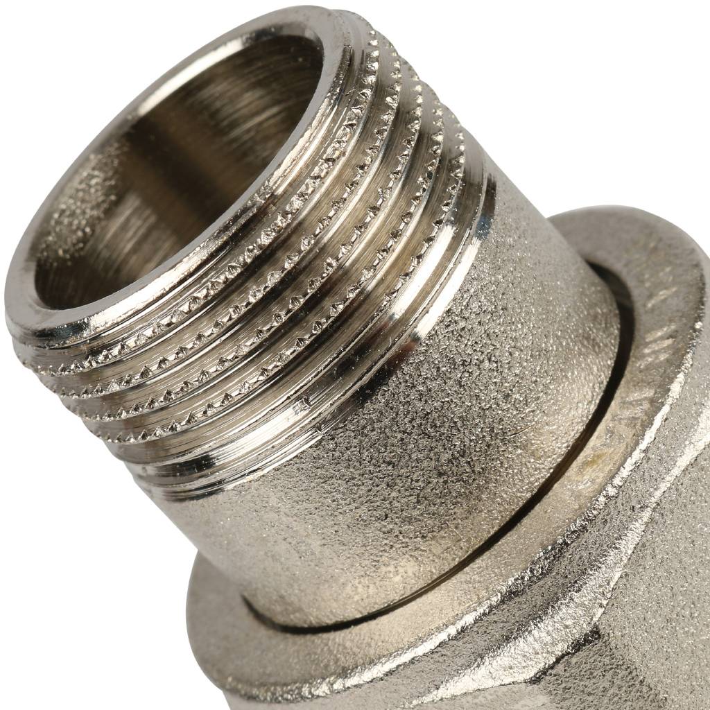 Кран шаровой Itap угловой полнопроходной IDEAL 298 3/4 (бабочка), американка