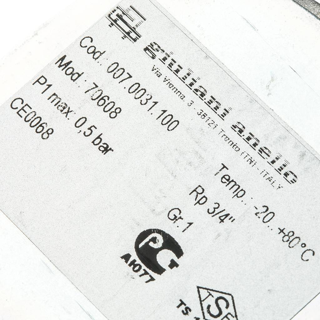 Фильтр газовый Watts 3/4  FG 20 comp ( до 0,5 бар, для настенных котлов ), 10021071