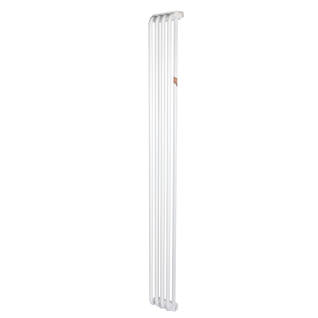 *RST-217504-020 ROMMER RST 2175/04 радиатор стальной 2 трубчатый нижнее правое подключение RAL9016 (в комплекте 4 кронштейна), *RST-217504-020