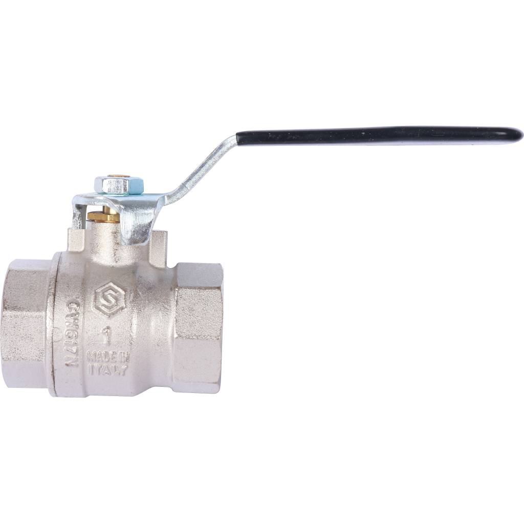 Кран шаровой стандартнопроходной STOUT SVB ВР/ВР, ручка рычаг 1, SVB-0011-000025