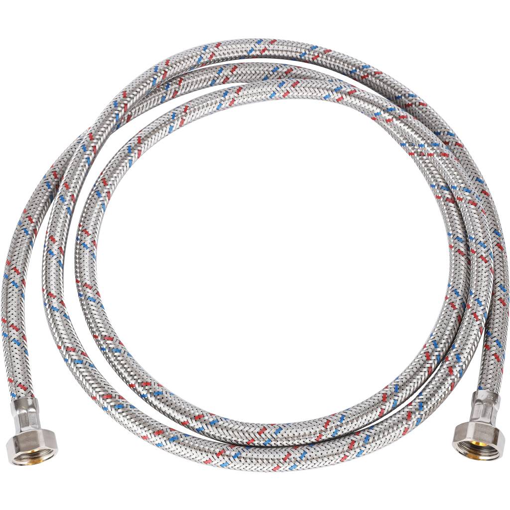 Гибкая подводка для воды STOUT ВР 1/2 х ВР 1/2, длина 2000 мм, SHF-0122-081515