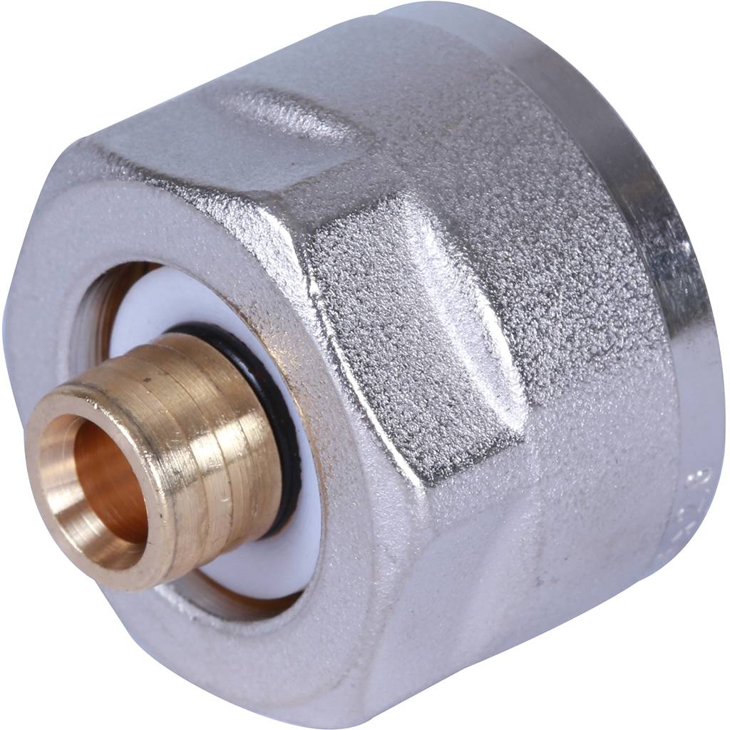 Фитинг компрессионный STOUT евроконус для труб PEX-AL-PEX 16х2,6х3/4, SFC-0026-162634