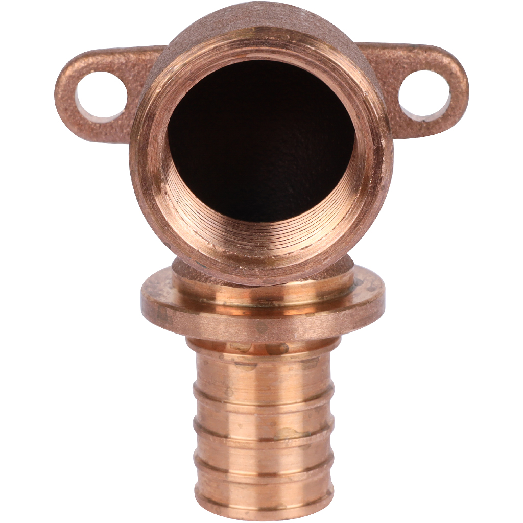 Угольник настенный РЕХАУ RAUTITAN с внутр. резьбой 25-Rp 3/4 RX+ для труб из сшитого полиэтилена аксиальный, 14563611001