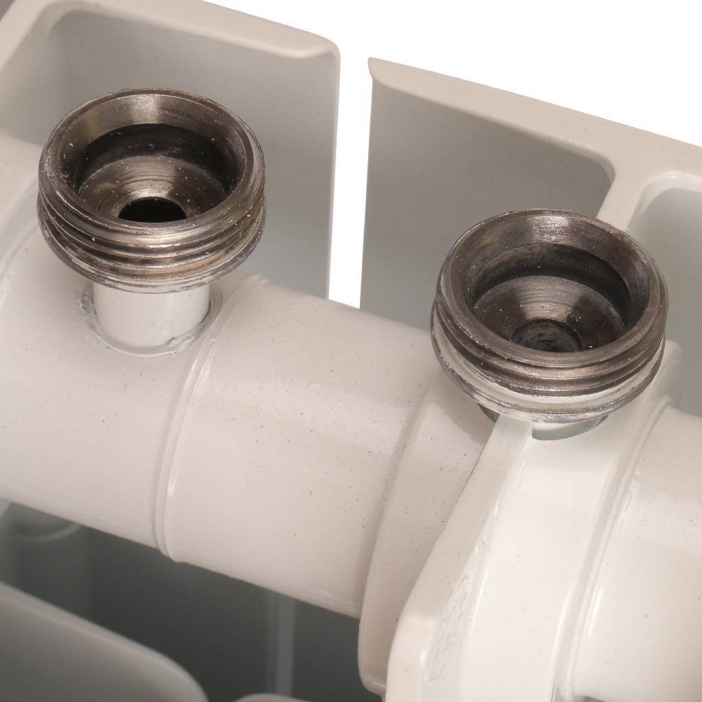 Радиатор биметаллический RIFAR SUPReMO VENTIL 500 SVR 4 секции нижнее правое подключение (белый RAL 9016), 4RS50.VR-4