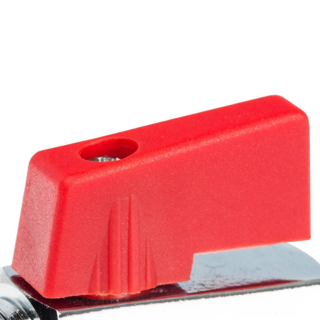 Кран шаровой STOUT 1/2 мини, муфта/резьба, SVB-0022-000015