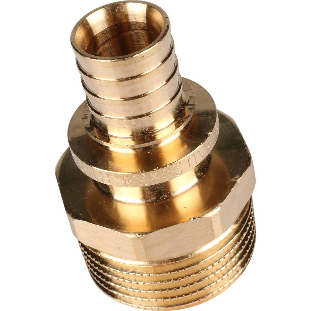 Переходник РЕХАУ RAUTITAN с наружной резьбой 20-R 1 RX+ для труб из сшитого полиэтилена, 14563161001