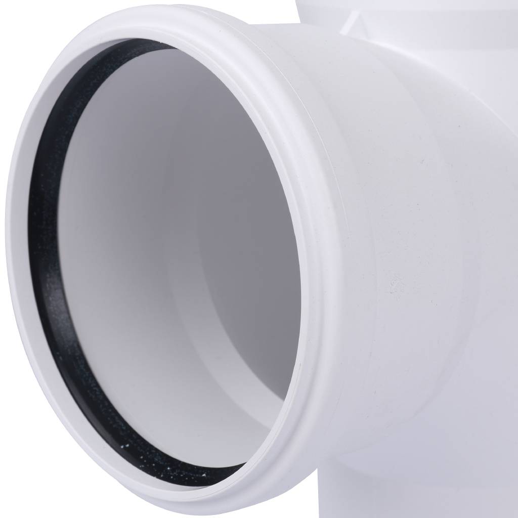 Тройник РЕХАУ RAUPIANO PLUS 110/110/87° max flow (гидравл. оптимизированный радиус изгиба), 11230051001