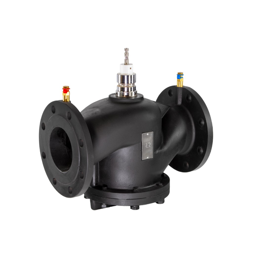 Комбинированный балансировочный клапан Ридан AQF-R DN150, с ниппелями, фланцевый, 003Z1906R