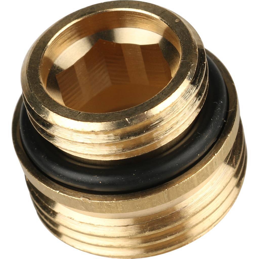 Комплект двух резьбозажимных нипелей РЕХАУ RAUTITAN 1/2х3/4 (латунь) с нар.резьбой