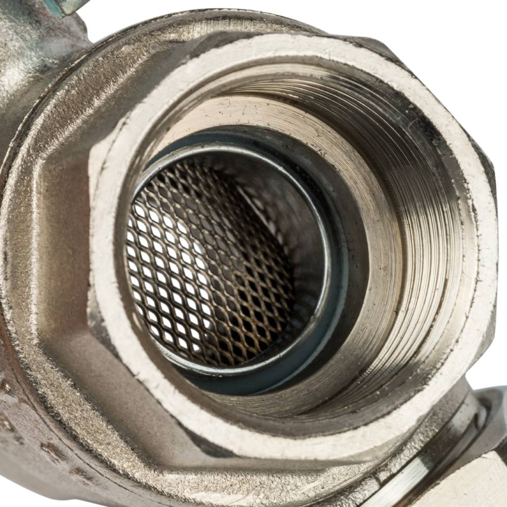 Кран шаровой STOUT с фильтром 3/4, SVF 0001 000020