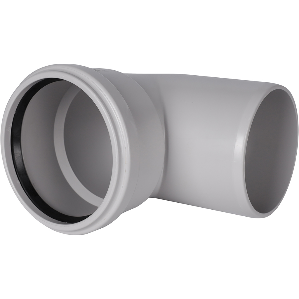 Отвод канализационный бесшумный STOUT D110х87,5°, SKB-0012-011087