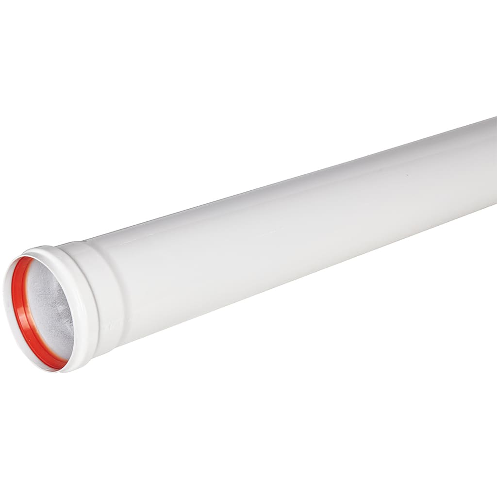 Удлинитель дымохода традиционный ROMMER D80(п-м), L2000, RCA-0080-002000