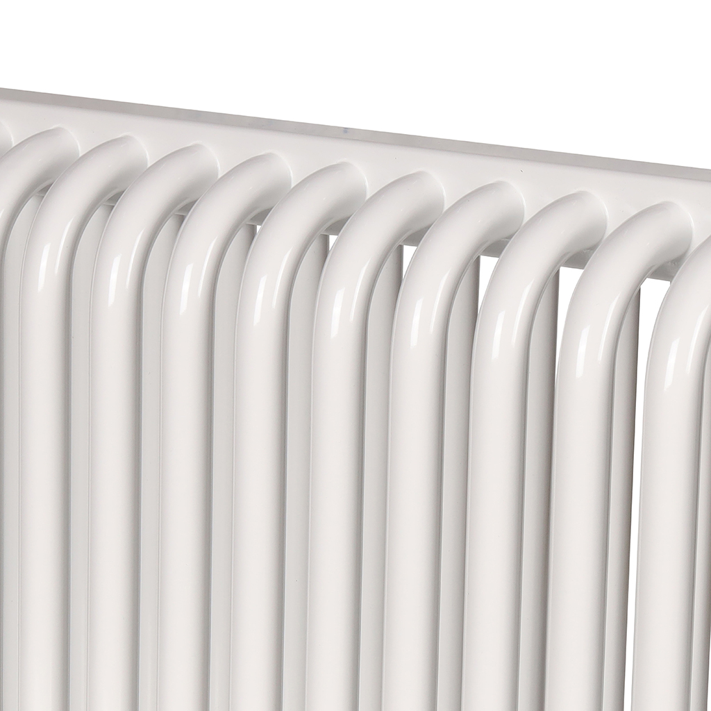 2-х трубчатый стальной радиатор ROMMER RST 2030/20 секций боковое подключение RAL9016, RST-203020-010