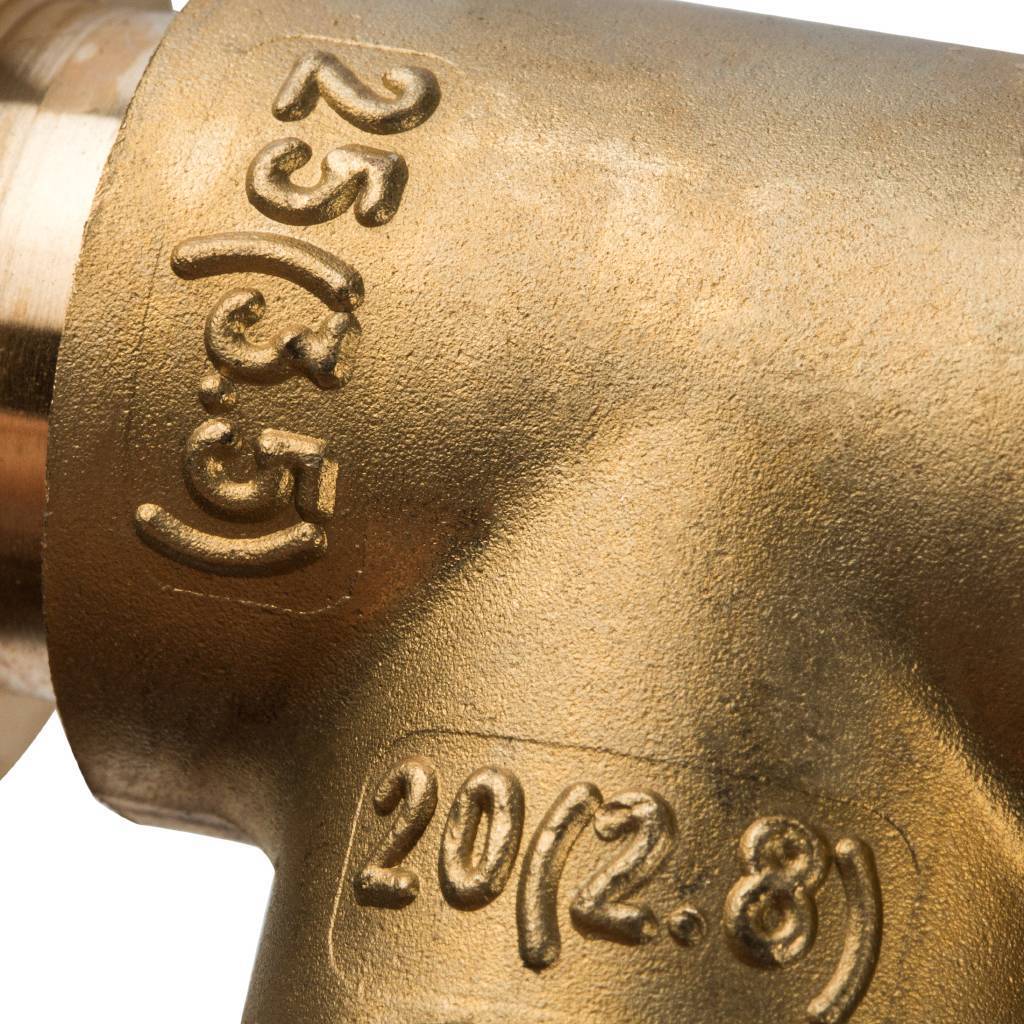 Тройник переходной STOUT 32x20x25 для труб из сшитого полиэтилена аксиальный