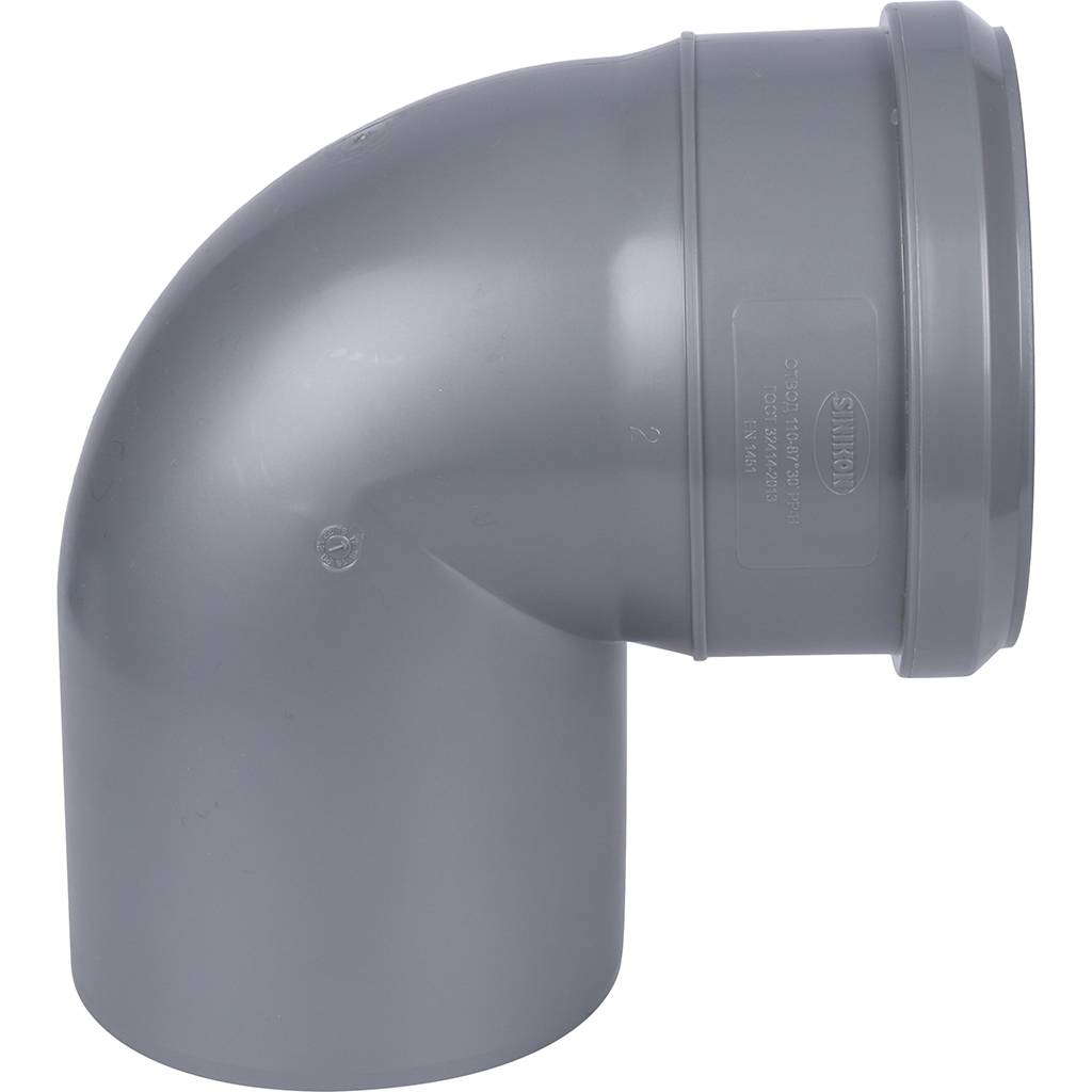 Отвод Sinikon D110x87гр., 504059.R