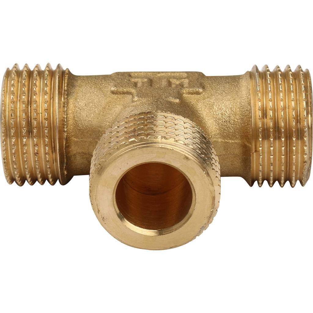 Тройник TIEMME HH 3/8x/3/8x3/8 для стальных труб резьбовой, 1500561