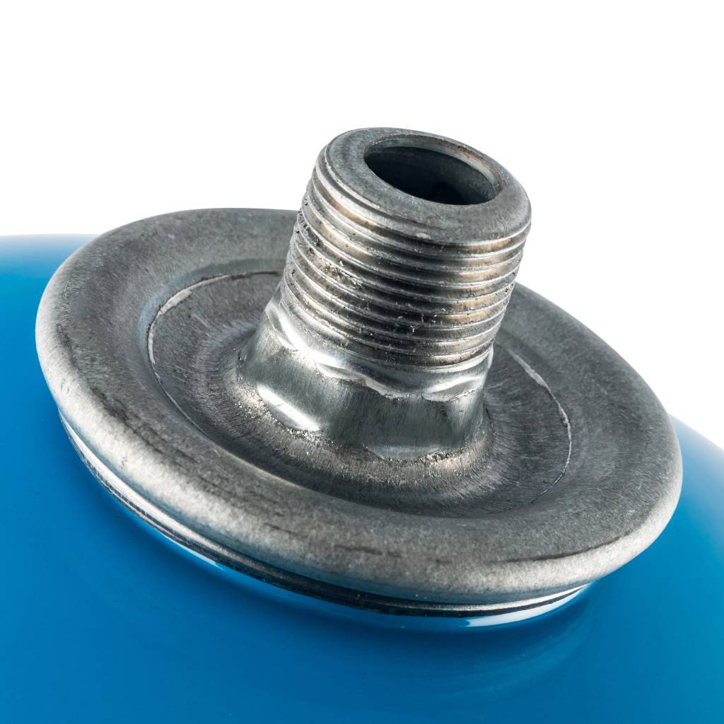 Расширительный бак STOUT STW-0001 гидроаккумулятор 12 л. вертикальный (цвет синий), STW-0001-000012