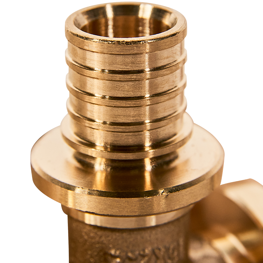 Тройник РЕХАУ с уменьшенным боковым проходом 32-16-32 MX для труб из сшитого полиэтилена аксиальный