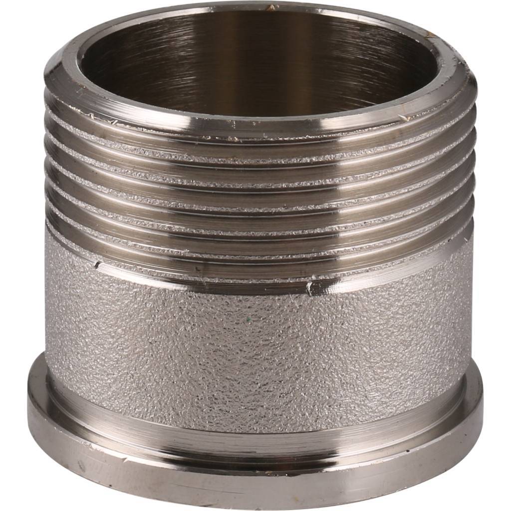 Фильтр с манометром TIEMME 1 1/4 со сгонами, с латунной колбой, промывной