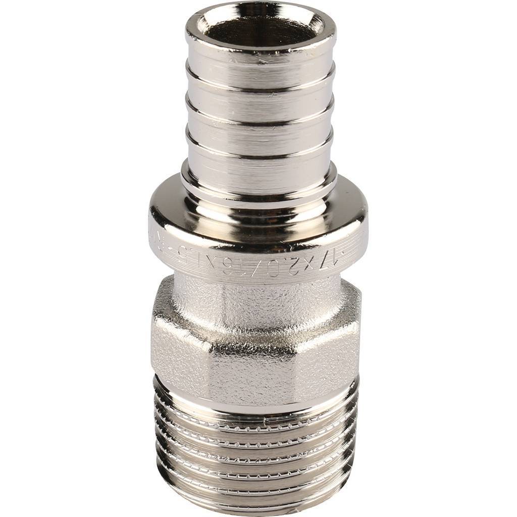 Переходник РЕХАУ RAUTITAN с наруж. резьбой 17-R 1/2, 12588171002