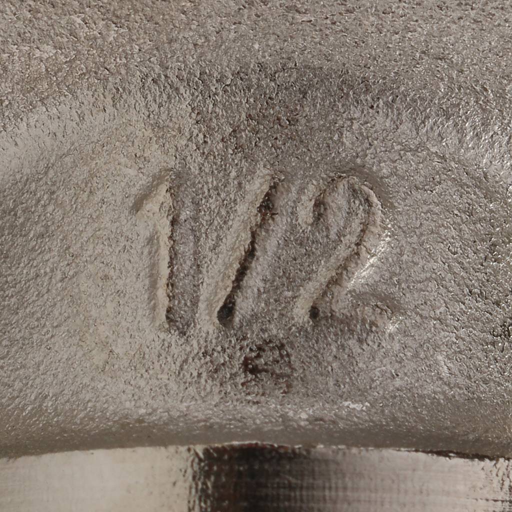 Тройник TIEMME ВВ никелированный 1х1/2х1 для стальных труб резьбовой, 1500180