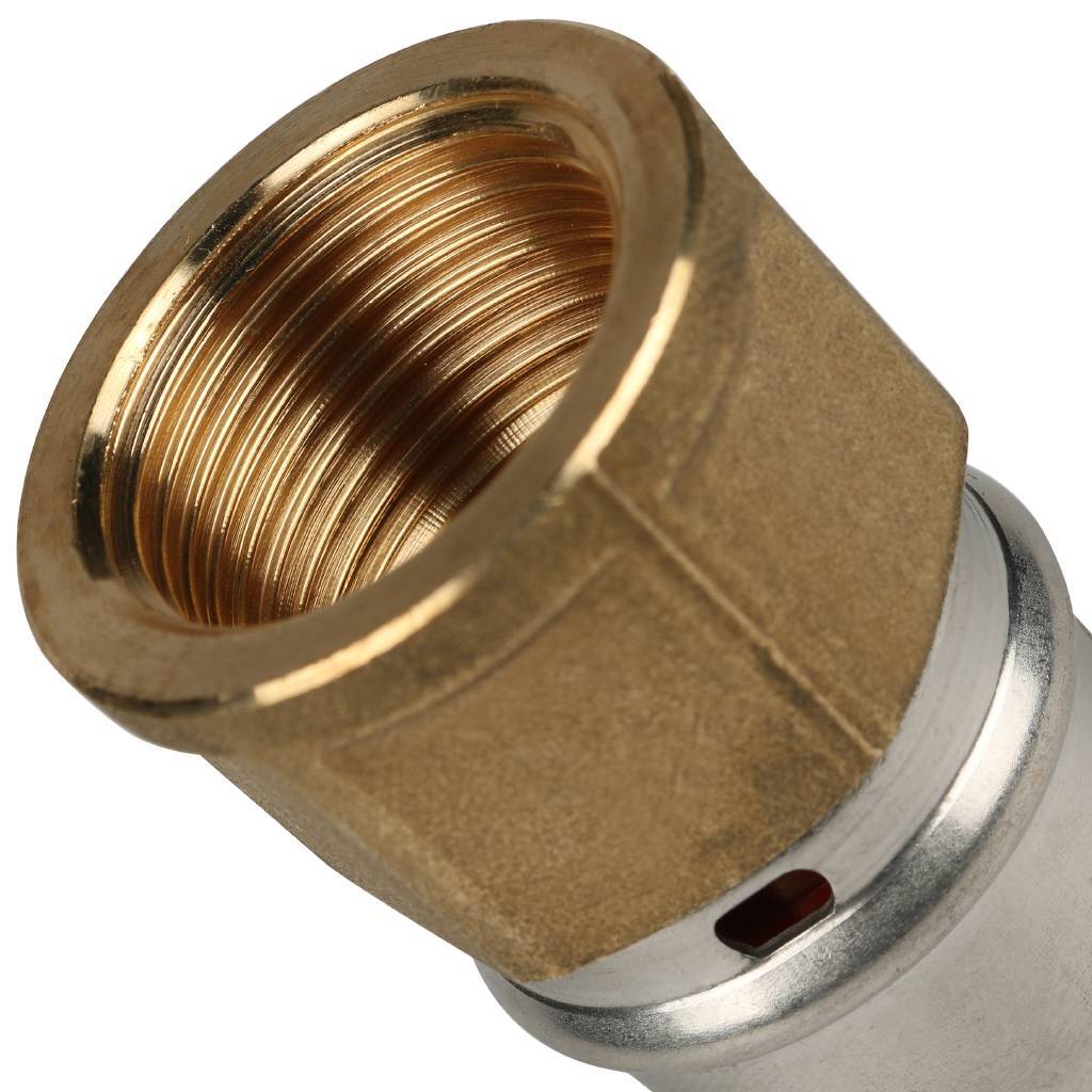 Переходник STOUT с внутренней резьбой 3/4 х26 для металлопластиковых труб прессовой, SFP-0002-003426