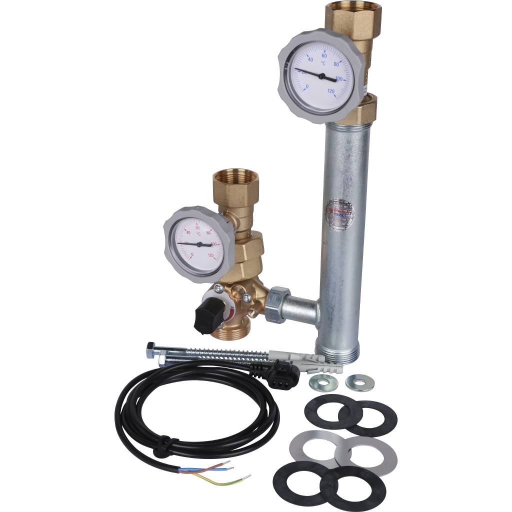 Насосная группа Meibes MK со смесителем 1 с насосом Wilo PARA SC 7.0, M66831.36WIRU