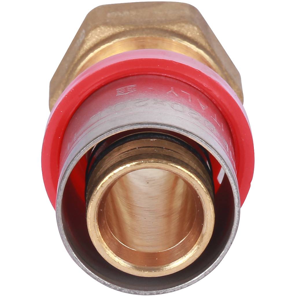 Переходник TIEMME с накидной гайкой 20х2,0х1/2, 1650077