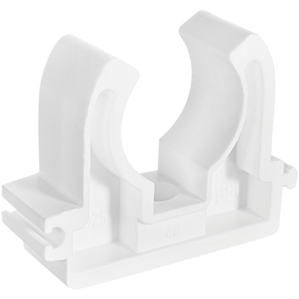 Опора одинарная Pro Aqua d= 25 PP-R Белая