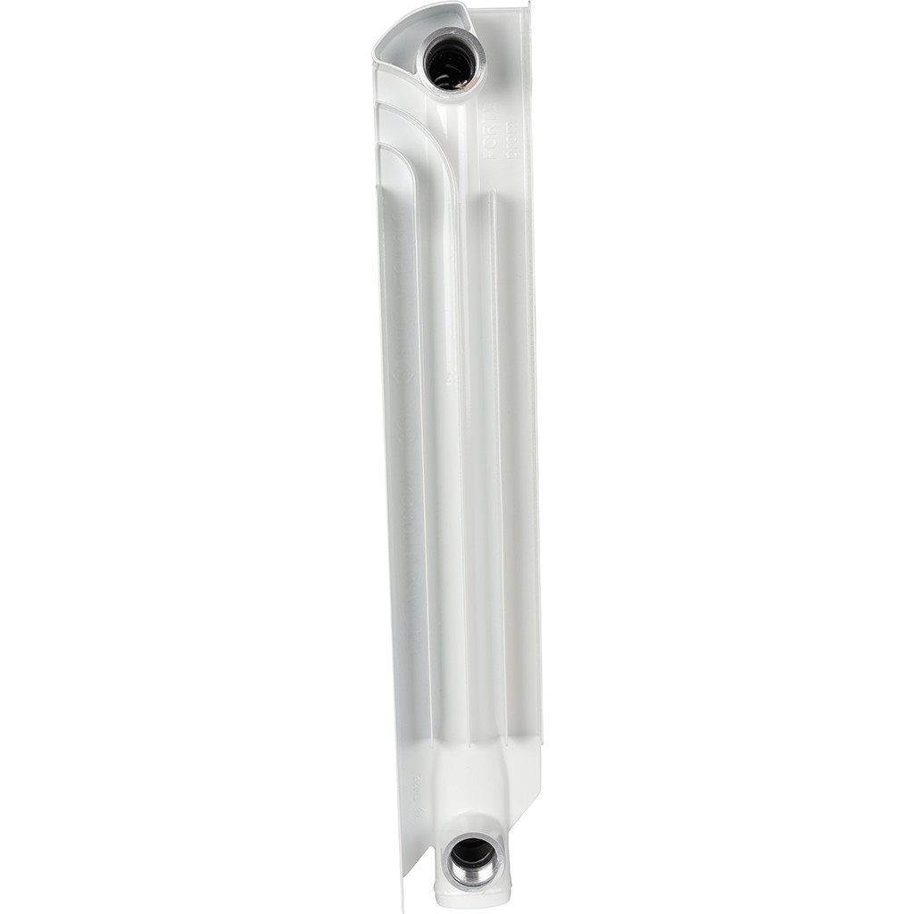 Радиатор алюминиевый STOUT VEGA 500 6 секций боковое подключение (белый RAL 9016), SRA-1310-050006