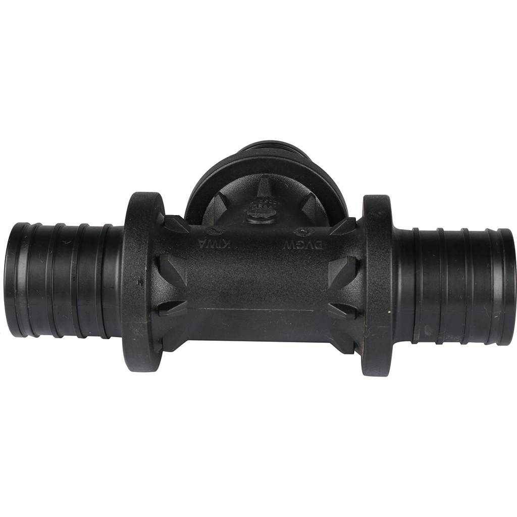 *Тройник равнопроходной РЕХАУ RAUTITAN 40-40-40 PX для труб из сшитого полиэтилена аксиальный