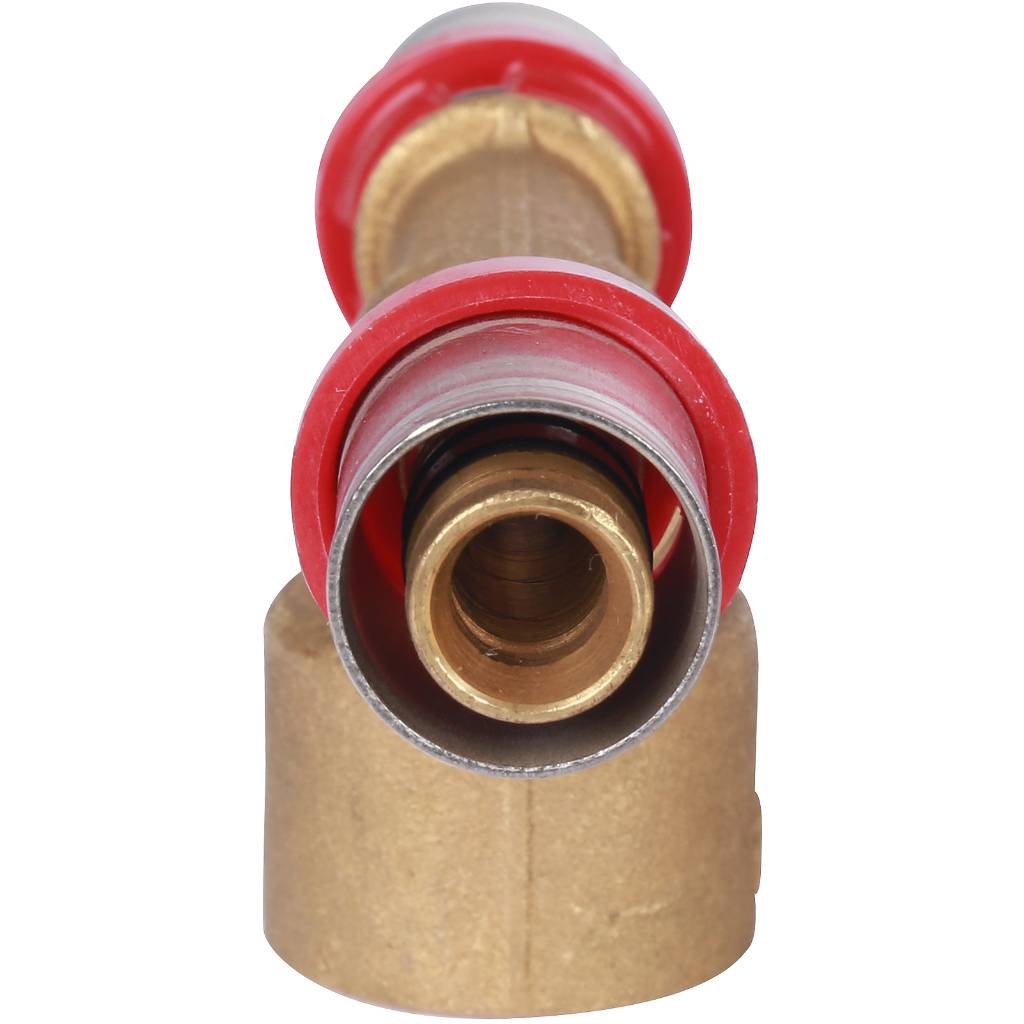 Тройник TIEMME с внутренней резьбой 16х1/2x16, 1670005(аналог 1650031)