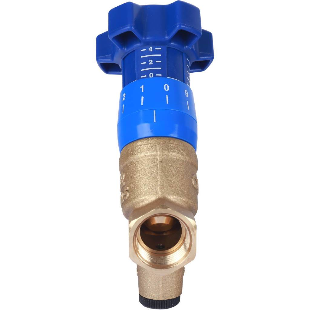 Клапан балансировочный ручной Cimberio CIM 1/2  обычн. латунь  Kvs=3,94 PN25 BB без изм. Ниппелей, CIM 787OT/2R 12