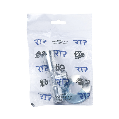 Вентиль угловой удлиненный, латунь 1/2х3/4, еврослот, хромированный, РТП