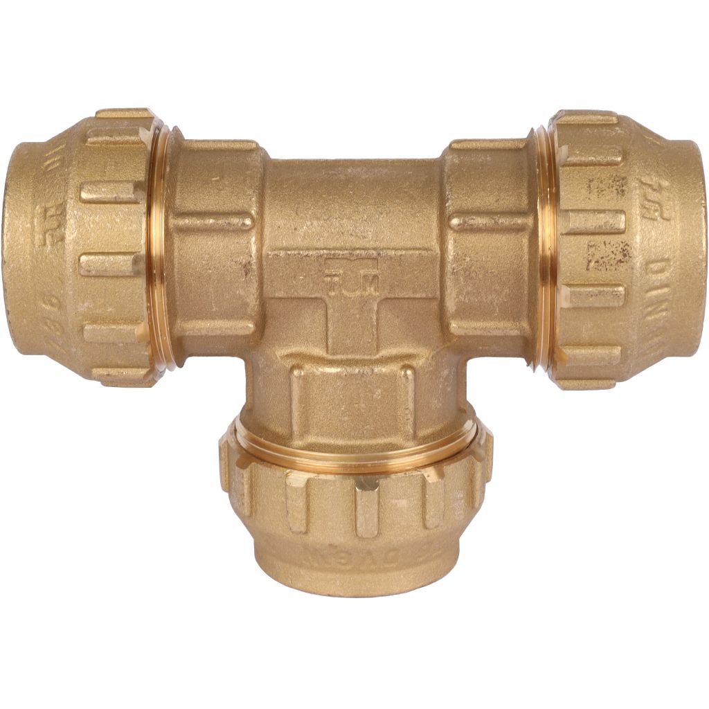 Тройник TIEMME 32х32х32 для труб ПНД винтовой